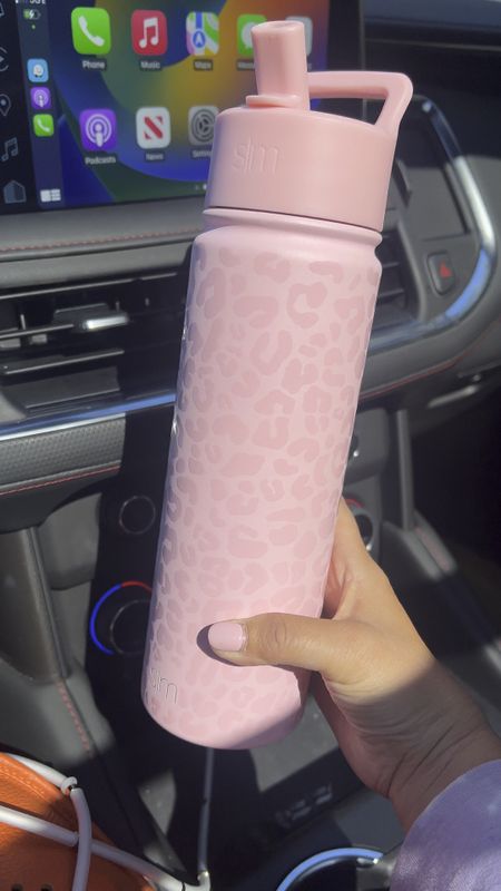 This 20 oz pink cheetah water bottle was made for kids but Im using it for ME. And I swear it's lighter weight than the brand's adult versions which Im here for!!! 

#LTKkids #LTKGiftGuide #LTKfitness