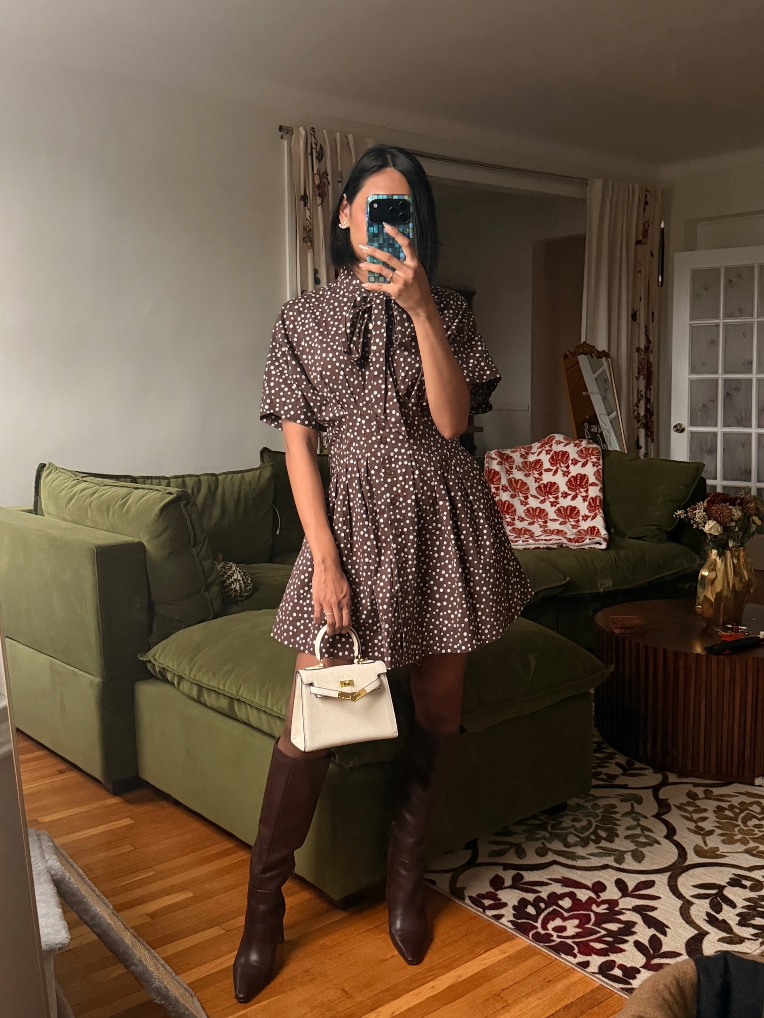 A good fall polka dot moment with this gorgeous Tobie dress by Exquise! Love this silhouette so much, incredibly flattering on everyone! 

#LTKSaleAlert #LTKSeasonal #LTKWorkwear