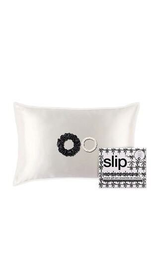 slip Queen Pillowcase And Scrunchie Gift Set in Charm. | Revolve Clothing (Global)