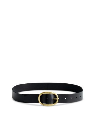 Madewell Women's Oval Buckle Distressed Leather Belt | Bloomingdale's Jewelry & Accessories | Bloomingdale's (US)
