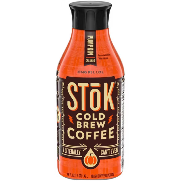 SToK Pumpkin Cold Brew Coffee - 48 fl oz | Target