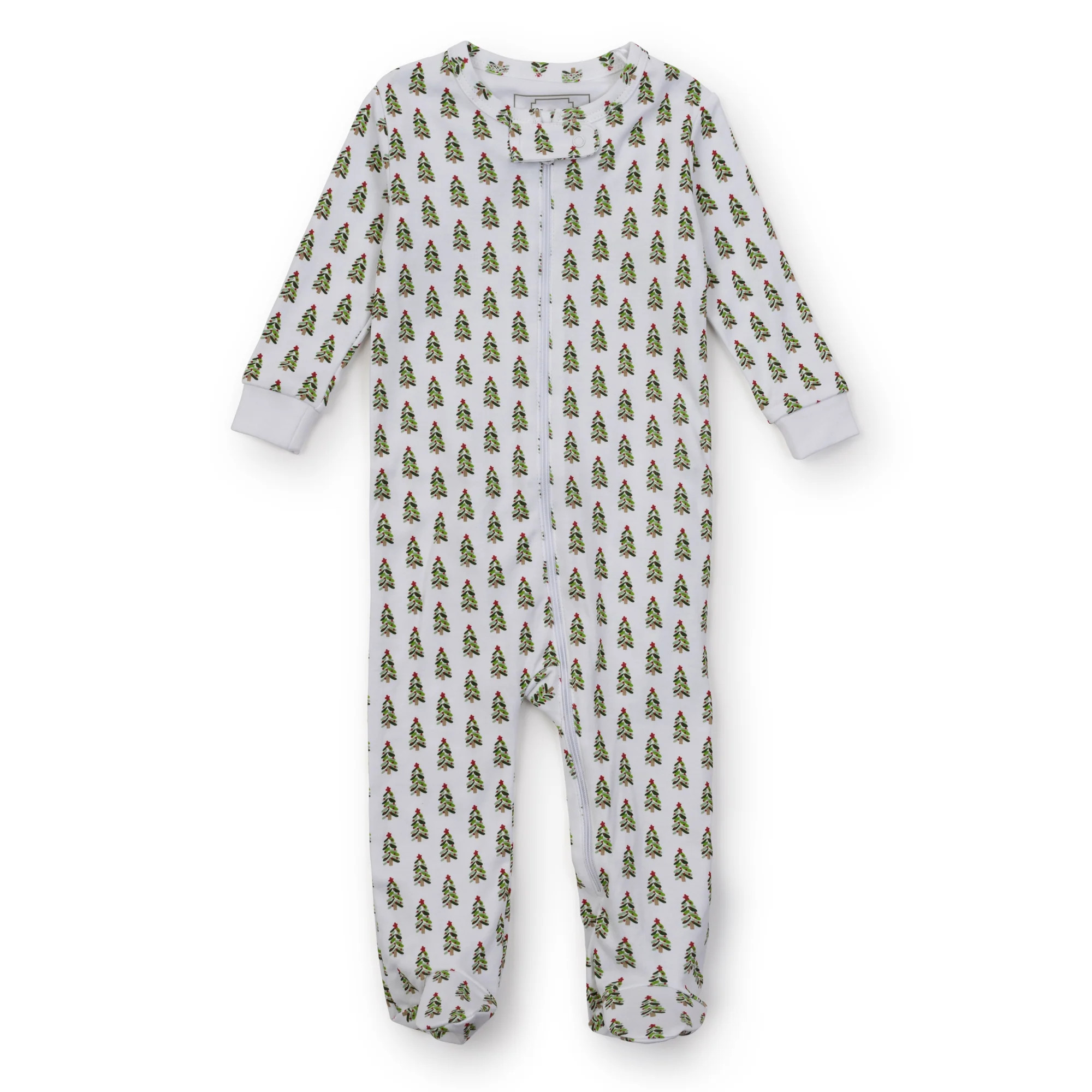 Parker Zipper Pajama - Oh Christmas Tree | Lila and Hayes