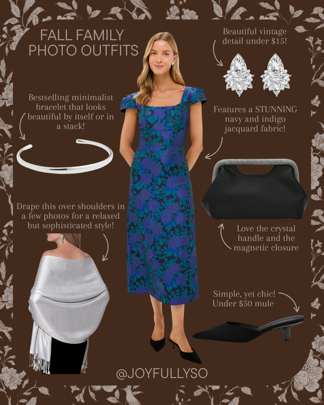 Gorgeous navy and indigo outfit for fall or holiday family photos 

 #LTKSeasonal #LTKStyleTip #LTKFamily