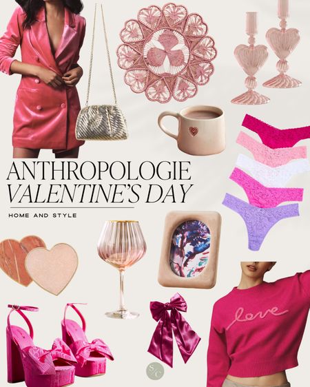Anthropologie Valentine’s Day | Home & Style 🩷

Anthro finds, gift for her, Valentine’s Day outfit, Valentine’s date style, pink, sparkly, heart, vday deco


#LTKstyletip #LTKparties #LTKSeasonal
