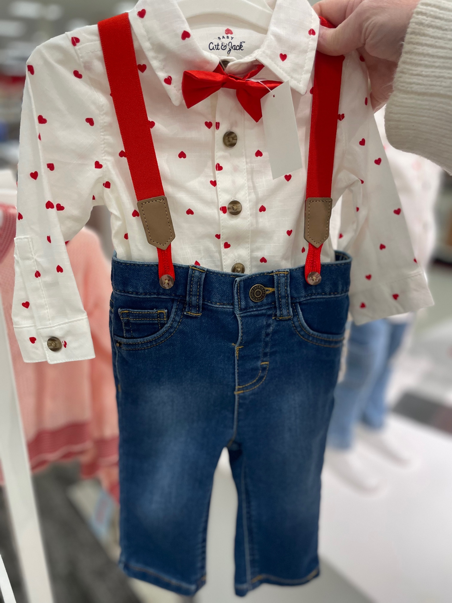 Dress your little one in love this Valentine’s Day! This adorable outfit from Target is perfect for all the sweet moments. 💕 Click here to shop now! #TargetStyle #ValentinesDayOutfit #LoveAtTarget 

#LTKFamily #LTKKids #LTKGiftGuide