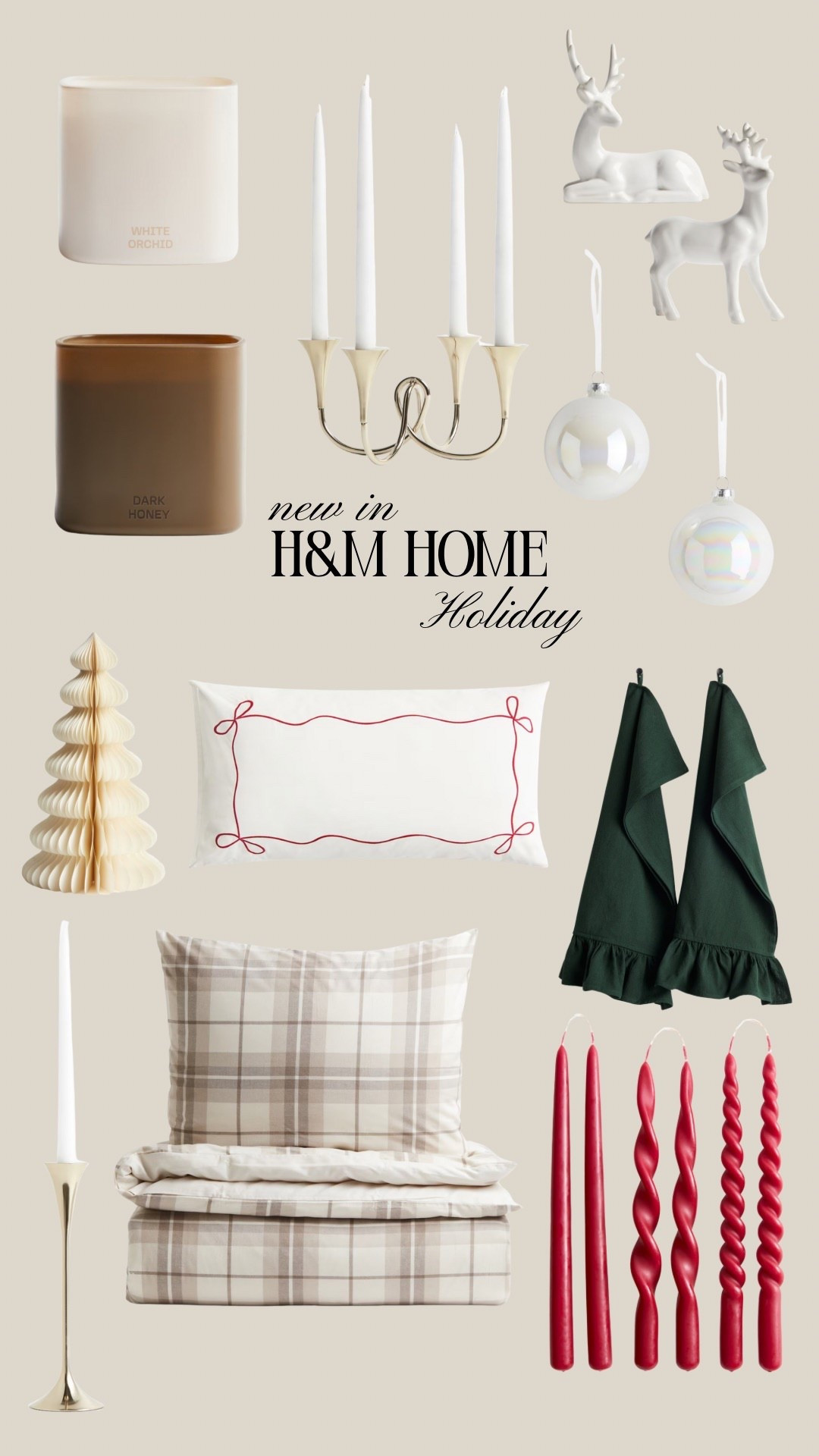 New in from H&M Home ✨ The holiday collection just dropped and it’s full of cozy neutrals, textured decor, and timeless pieces for a warm, minimal holiday look. 

#hmhome #hmholiday #holidaydecor #neutralholidaydecor #cozyhome #minimalholiday #christmasdecorideas #homeinspo #holidayaesthetic #homedecortrends #ltkhome #ltkholiday #ltkfinds #neutraldecor

#LTKholiday #LTKhome #LTKwinter