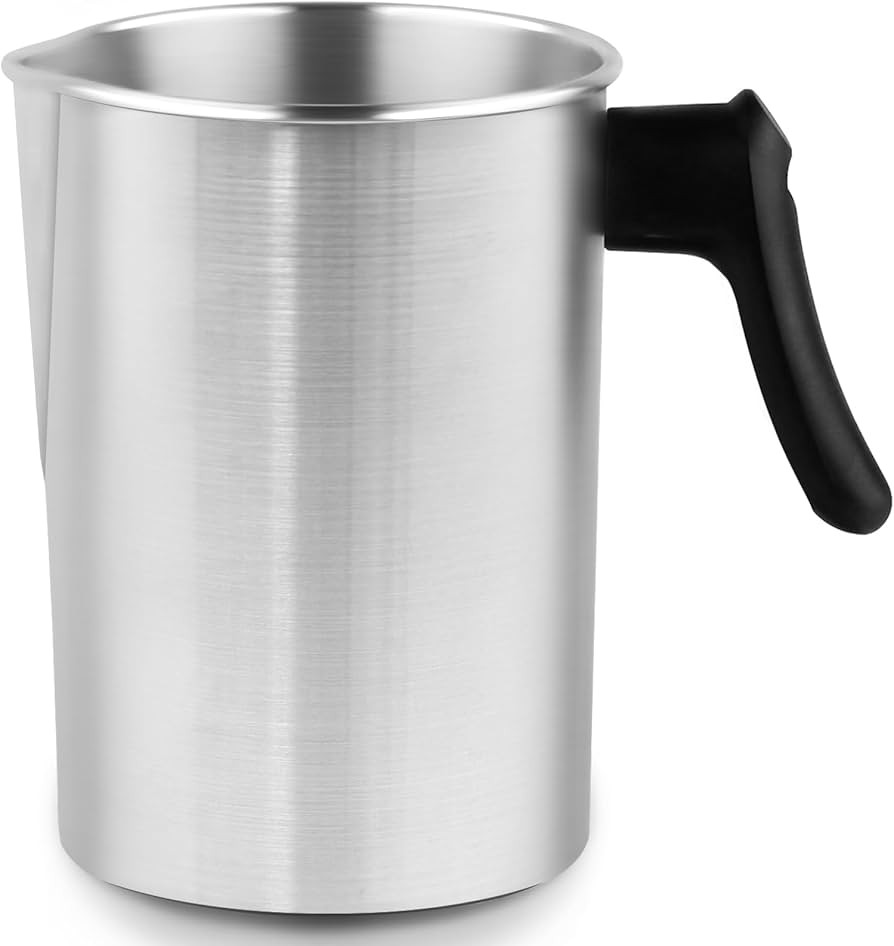 SAEUYVB Light Candle Making Pouring Pot, Holds for 4 pounds, Aluminum Wax Melting Pot with Heat-R... | Amazon (US)