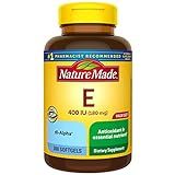 Nature Made Vitamin E 180 mg (400 IU) dl-Alpha, Dietary Supplement for Antioxidant Support, 300 Soft | Amazon (US)