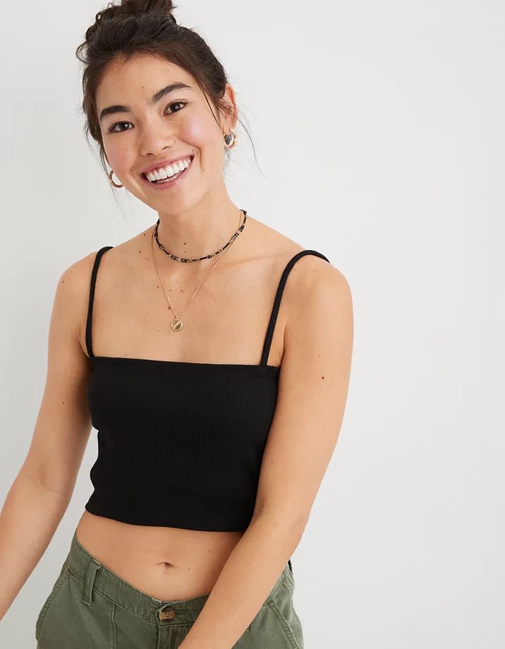 Aerie Ribbed Tube Tank Top | American Eagle Outfitters (US & CA)