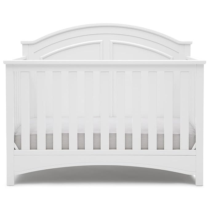 Perry 6-in-1 Convertible Crib - Greenguard Gold Certified, Bianca White | Amazon (US)