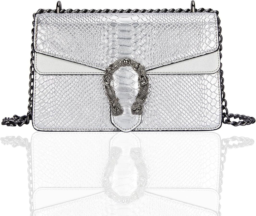 Leather Crossbody and Tote Bag for Women Fashion Luxury Shoulder Bag with Adjustable Strap | Amazon (US)