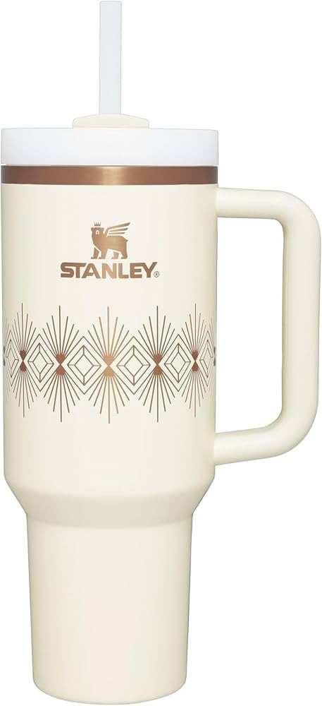 STANLEY Quencher H2.0 Tumbler with Handle & Straw 40 oz Deco Collection | Twist On 3-Way Lid | Cu... | Amazon (US)