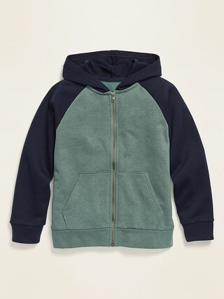 Color-Block Raglan Zip Hoodie for Boys | Old Navy (US)