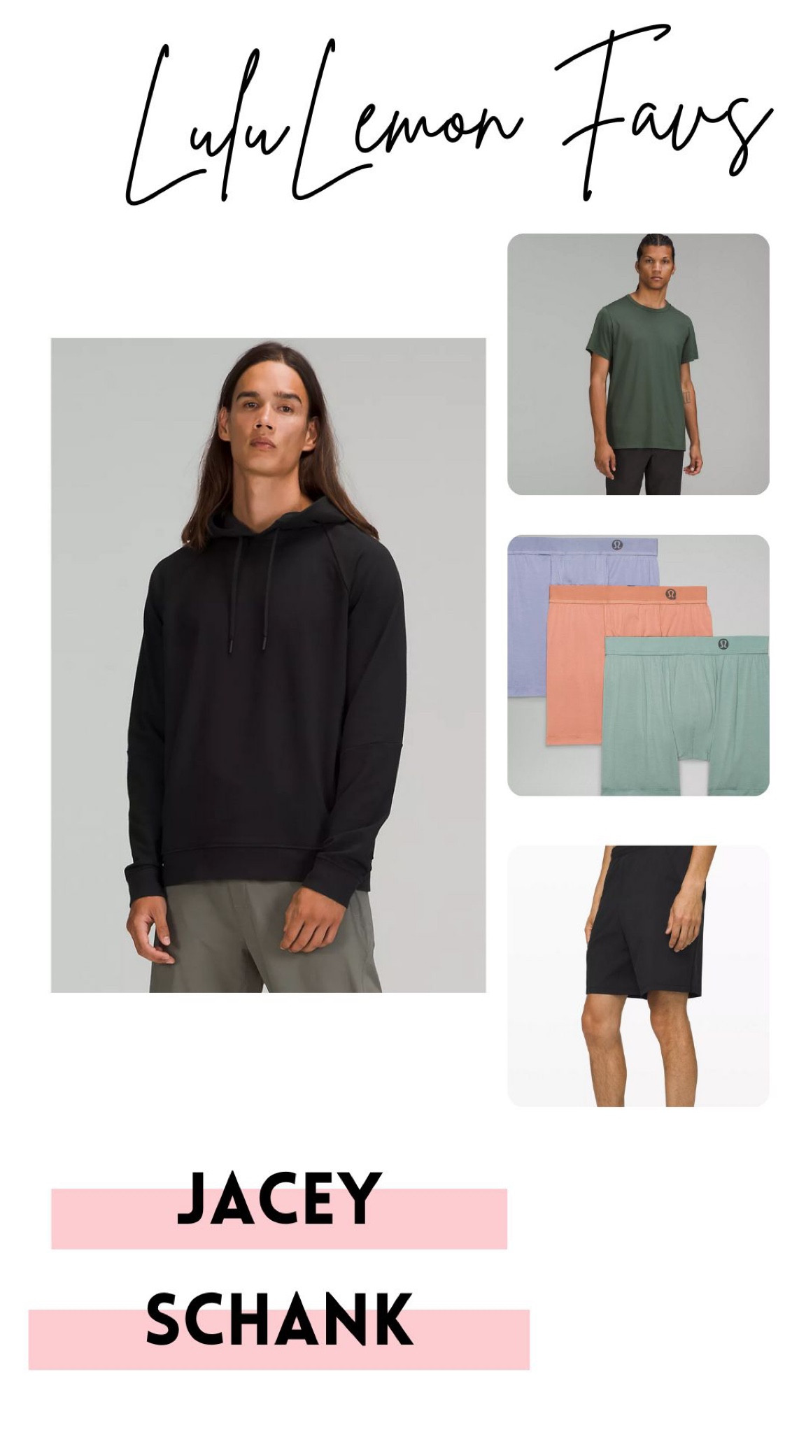 Here are some of Josh’s favorite Lululemon pieces! He wears a size XL in everything but the underwear is a large  

#LTKSeasonal #LTKGiftGuide #LTKmens
