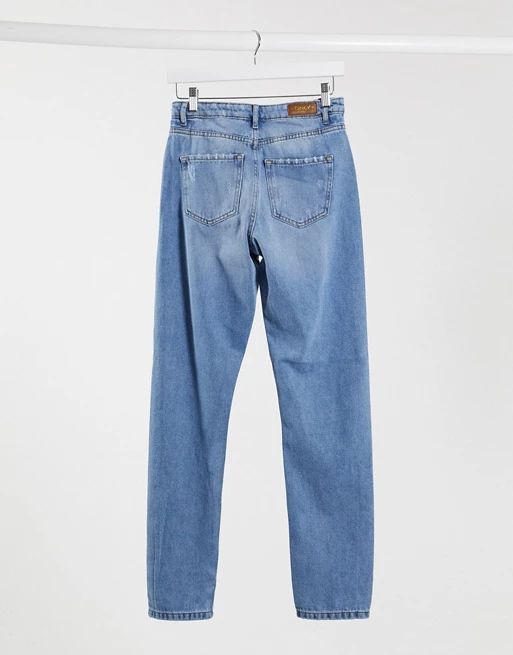 Only Tall mom jean in blue | ASOS US