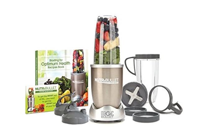 NutriBullet Pro - 13-Piece High-Speed Blender/Mixer System with Hardcover Recipe Book Included (900  | Amazon (US)