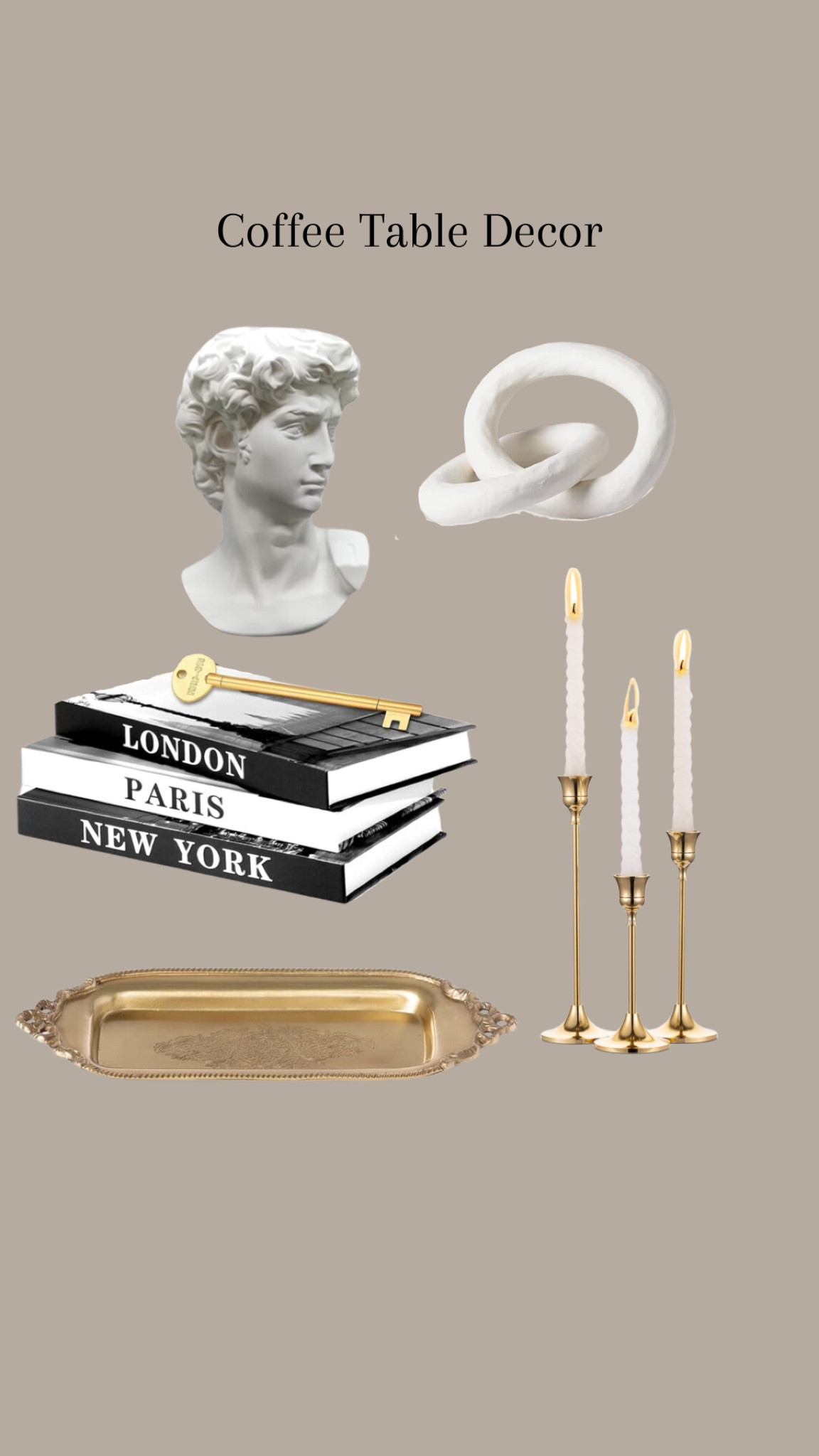 Parisian Coffee Table Decor #parisian #parisianstyle #coffeetable #decor #interiordesign #interiordecor #homedecor #homedesign #homedecorfinds #moodboard

#LTKfindsunder100 #LTKstyletip #LTKhome