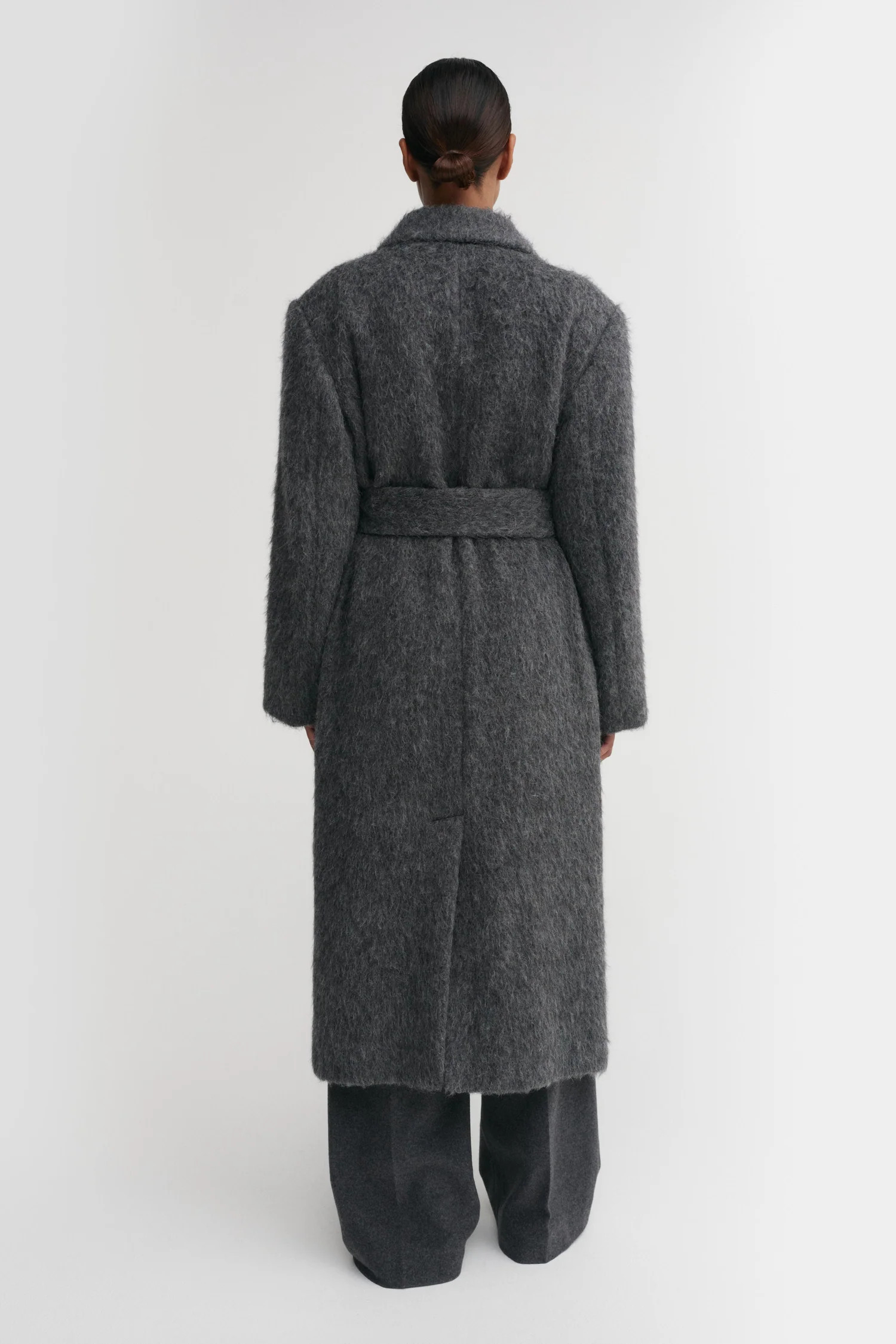 Ivy Coat, dark grey | Almada Label