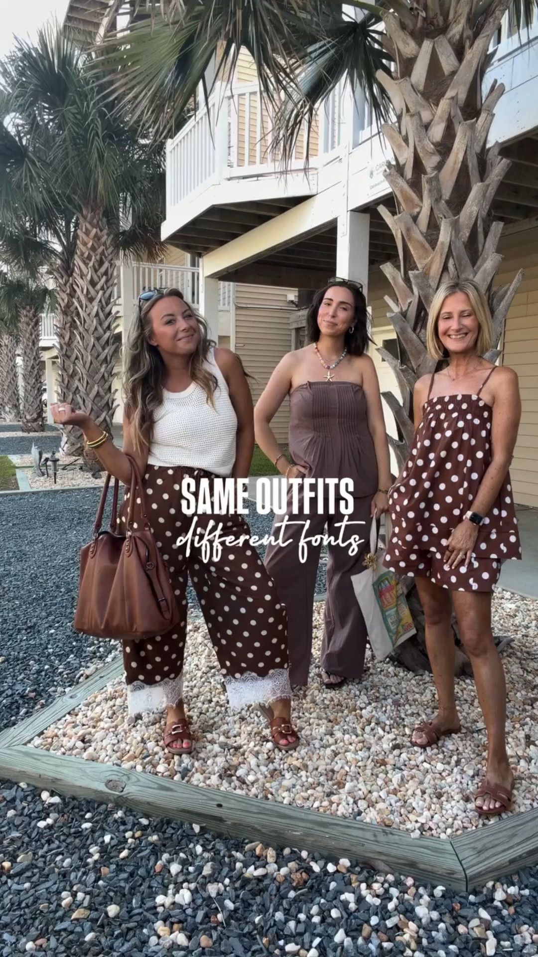 When you come downstairs for dinner and everyone matches 🤎🤍🤣

Chocolate Brown + polka dot beach, mom-approved outfits!

#beachstyle #beachoutfit #ootd

#LTKgrwm #LTKootd #LTKTravel