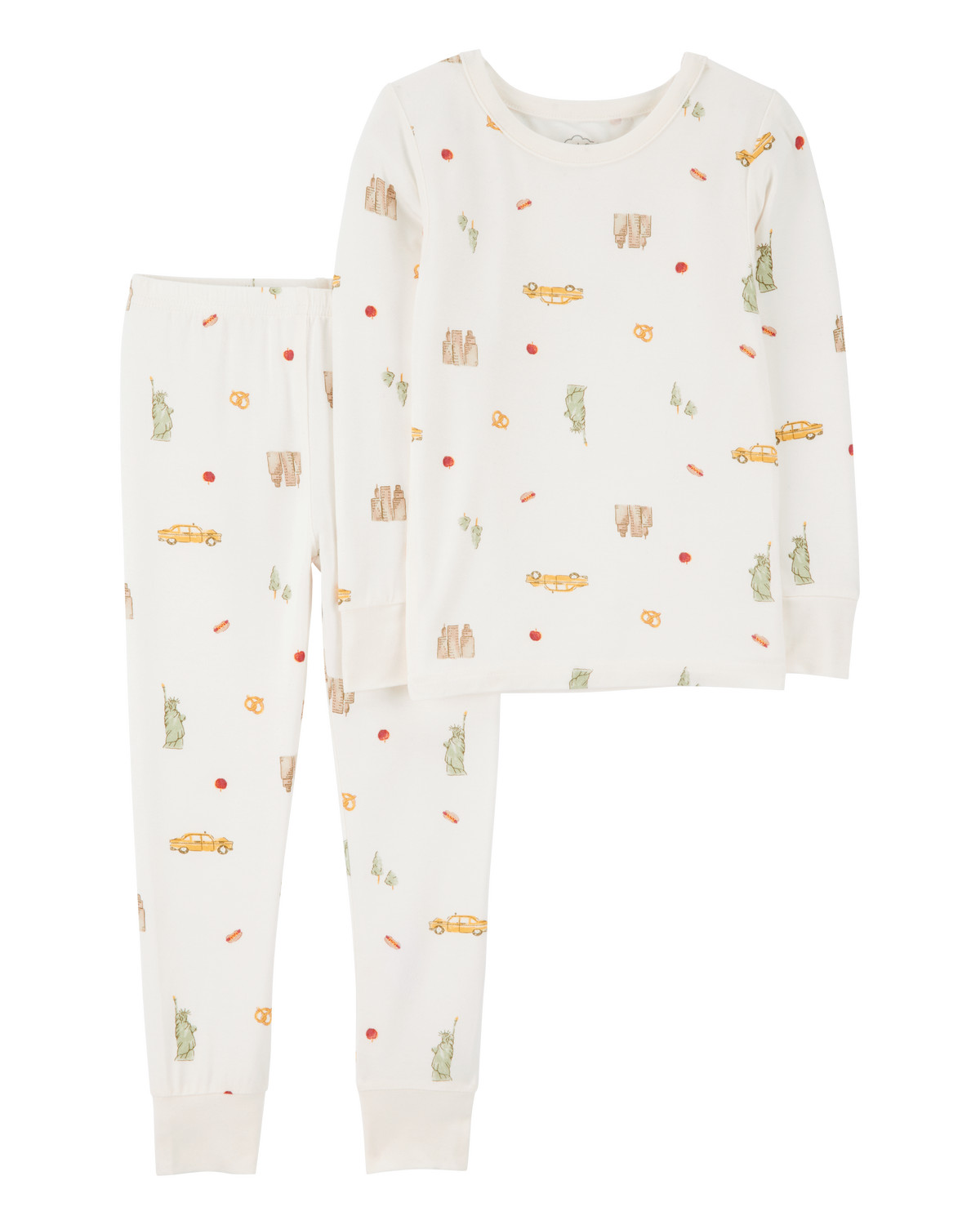 Toddler New York Print PurelySoft Snug Fit 2-Piece Pajamas - Carter's | Carter's | Carter's Inc