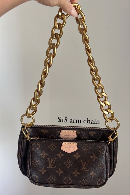 SALE ALERT: Now $16!  removable gold chain for purses - very chic, affordable, and doesn’t look cheap in real life 
Amazon fashion accessories find 


#LTKunder50 #LTKitbag #LTKsalealert