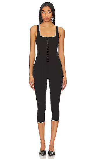 Elisa Capri Jumpsuit in Black | Revolve Clothing (Global)