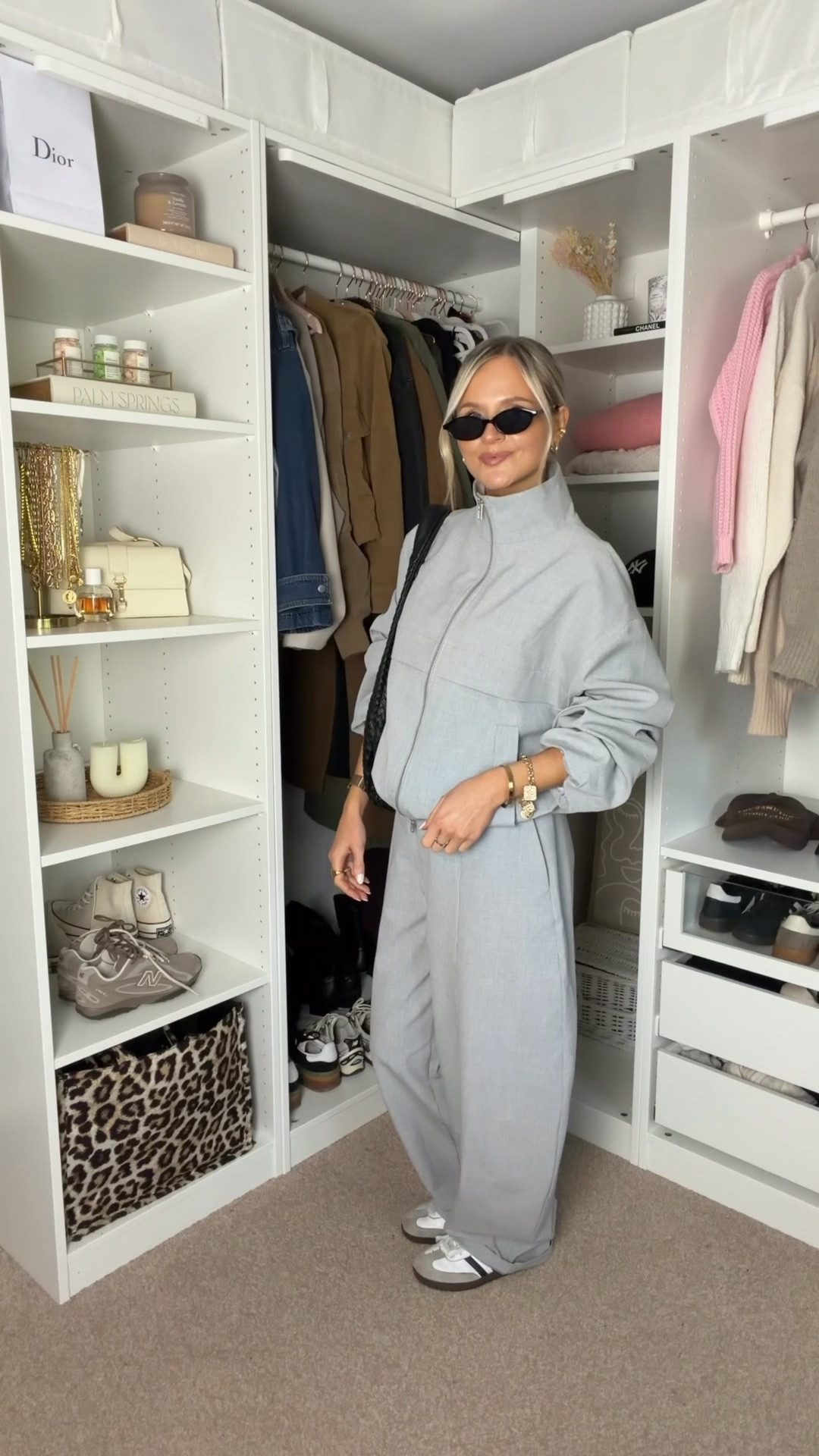 A comfy but put together co-ord for today’s Monday meetings 🩶

#dailyoutfits #workwear #everydayoutfits 

Spring outfits , spring outfit inspiration , spring wardrobe , capsule wardrobe , barrel leg trousers , funnel neck jacket , adidas sambas

#LTKuk #LTKspring #LTKworkwear