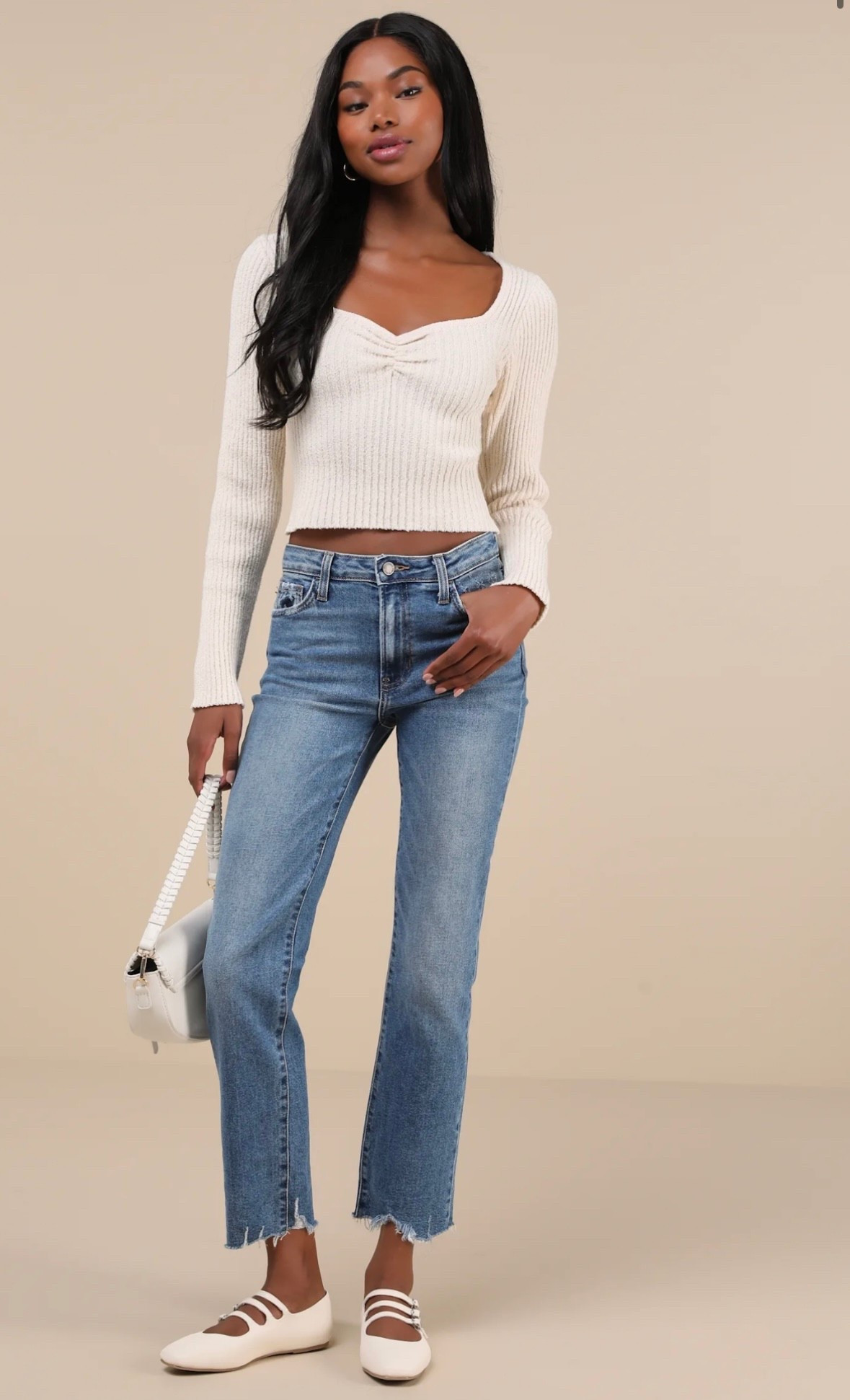 The perfect mom jeans that still give you shape! I sized down to a 27 but a 28 would work too depending on the fit you want. 

#LTKFindsUnder100 #LTKMidsize #LTKOver40