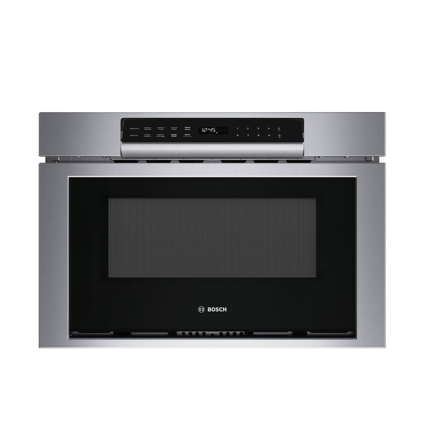 Bosch 800 Series 1.2 Cu. Ft. Built-In Drawer Microwave with Sensor Cooking Stainless Steel HMD845... | Best Buy U.S.