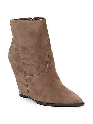 Jasmin Suede Wedge Ankle Boots | Saks Fifth Avenue OFF 5TH