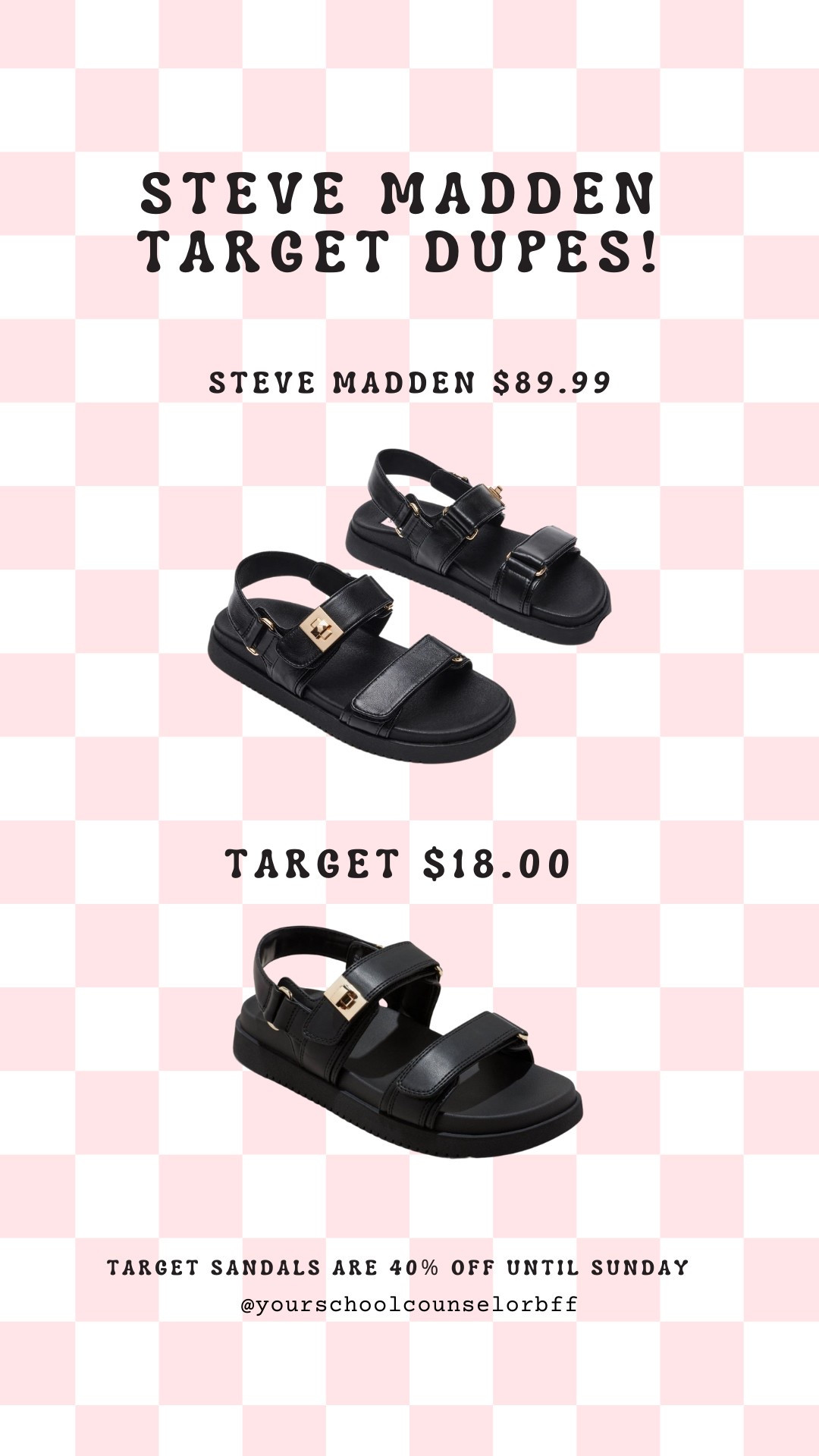 Target sandals sale! 

#LTKShoeCrush #LTKSaleAlert #LTKFindsUnder50