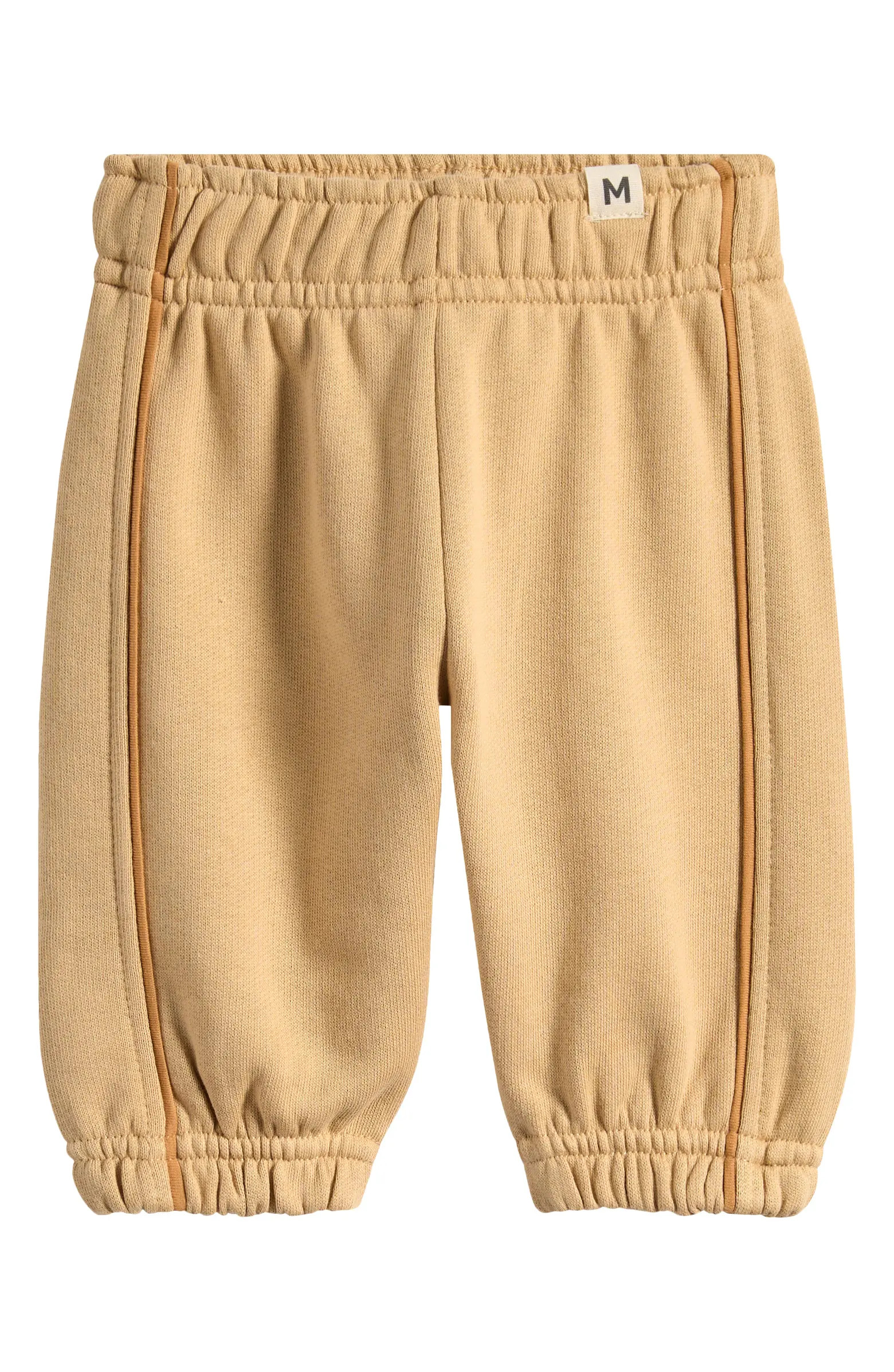 Mini Rodini Piped Organic Cotton Joggers | Nordstrom | Nordstrom