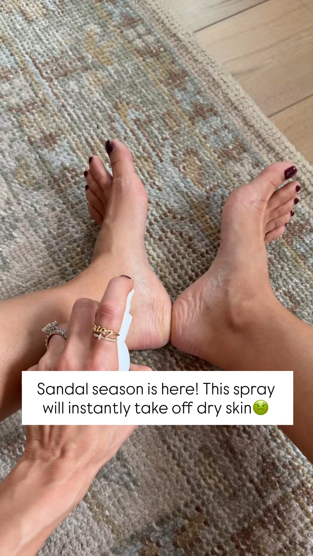 Unsexy things I do to look and feel my best! This foot spray is amazing. It will instantly peel off any dry skin! Just rub it right off after you spray. 

#LTKgrwm #LTKmorningroutine #LTKselfcare