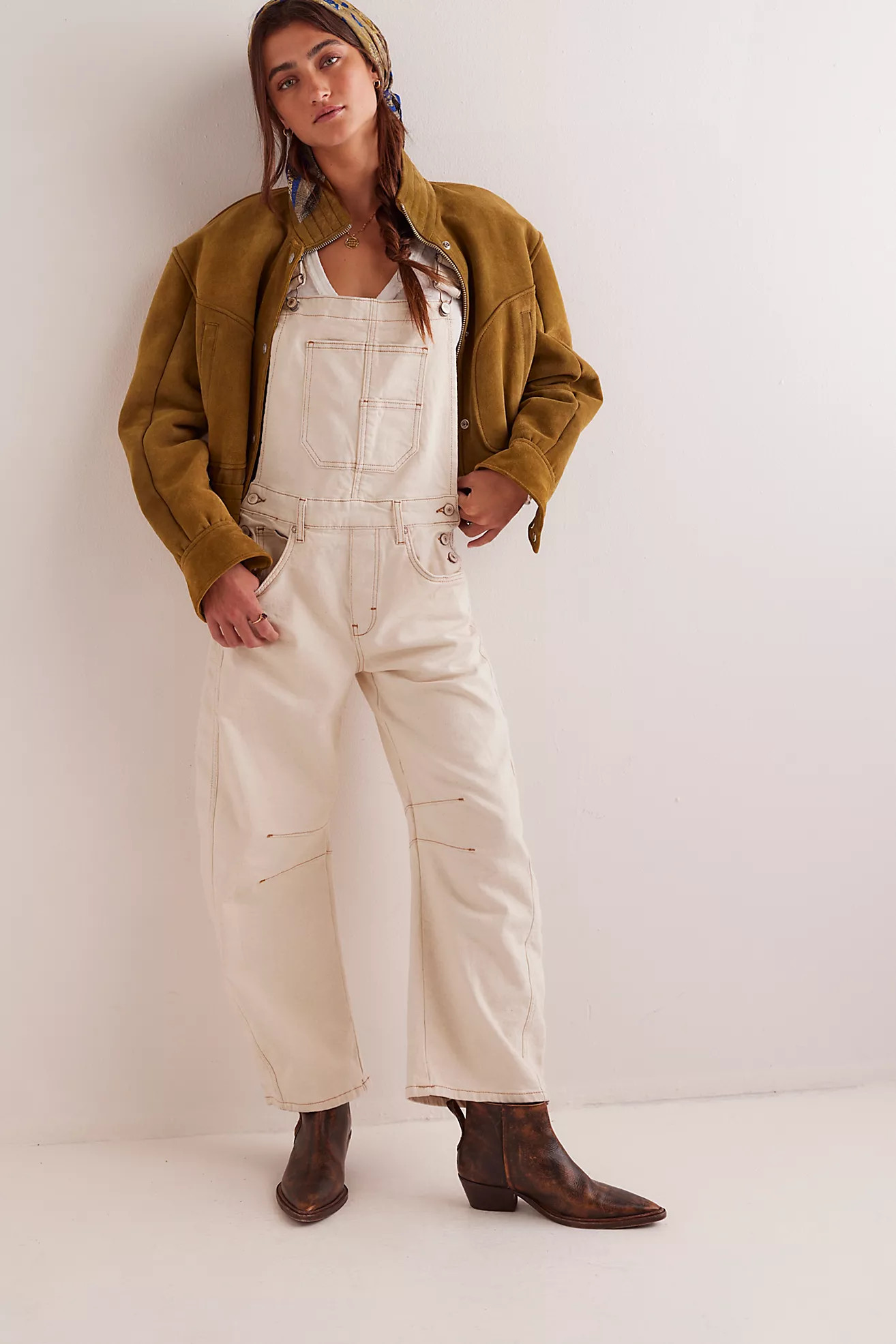 We The Free Good Luck Barrel Overalls | Free People (Global - UK&FR Excluded)