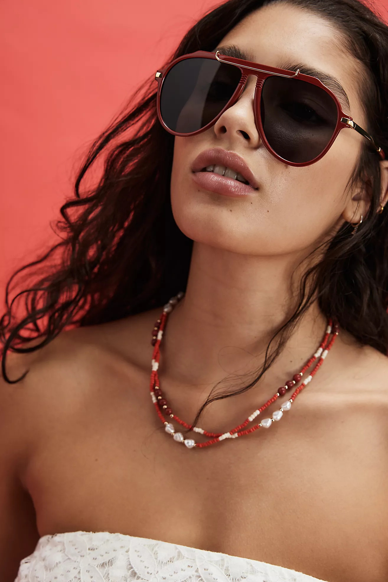 Ventura Oversized Aviator Sunglasses | Free People (Global - UK&FR Excluded)