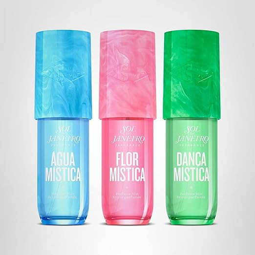 Sol de Janeiro Limited Edition Perfume Mist Travel Size Bundle | Agua, Flor, and Danca Mistica | ... | Amazon (US)