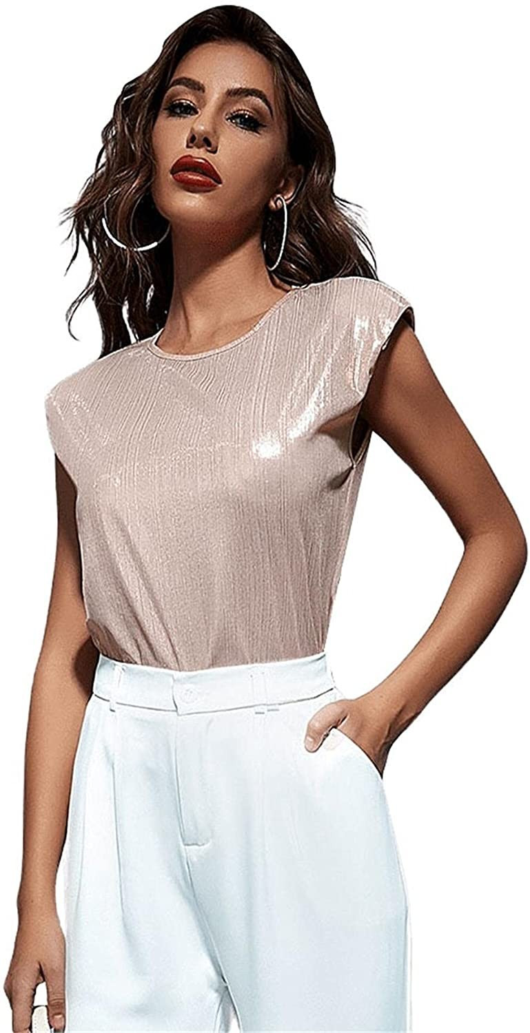 Padded Shoulder Top | Amazon (US)