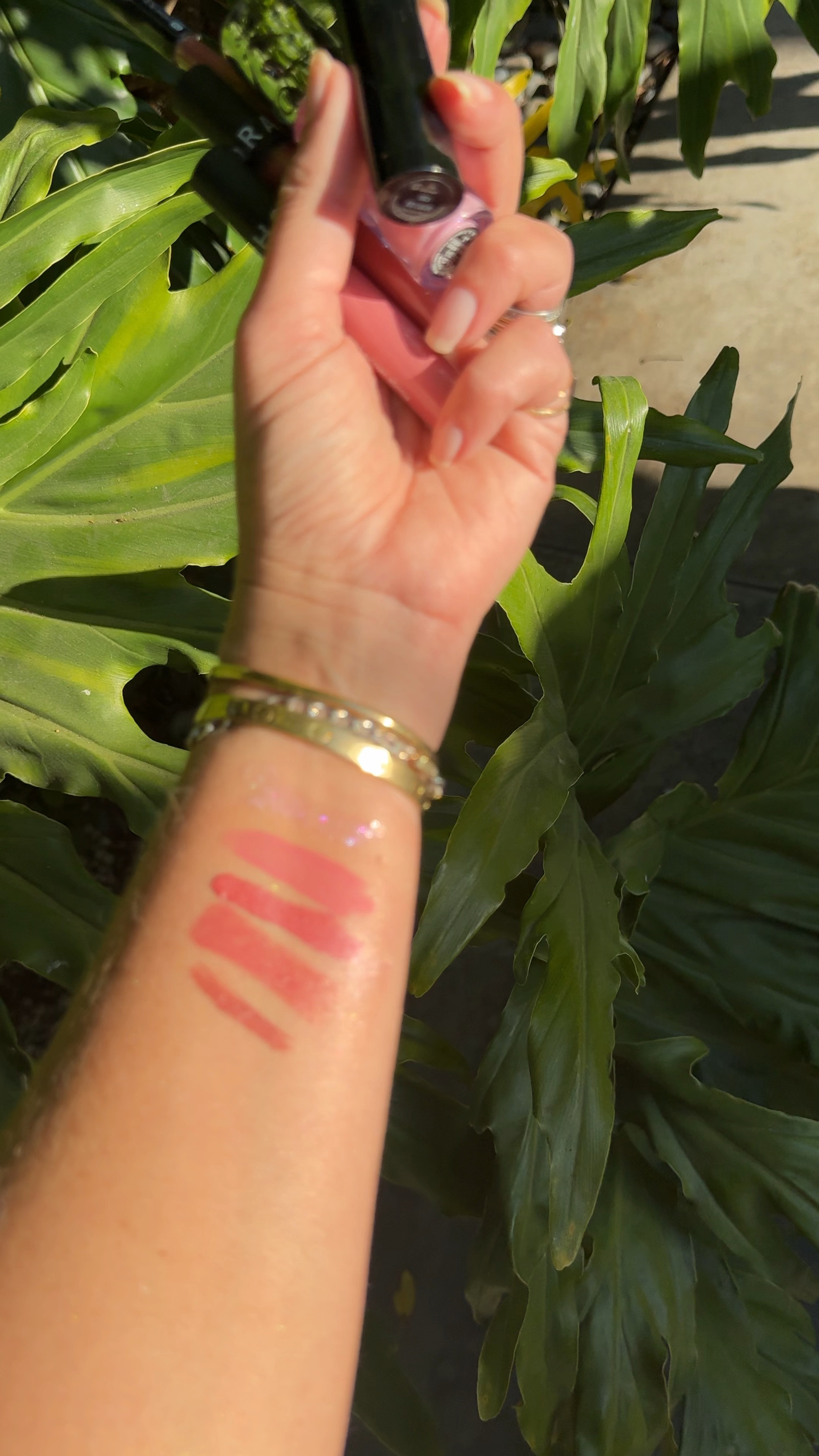 Lip liner: creme de la creme 
Lip stains: infinite rose and hippy pink 
Lip plumper: Starstruck pink 
Lipstick: Armani 305

#LTKVideo #LTKSaleAlert #LTKBeauty
