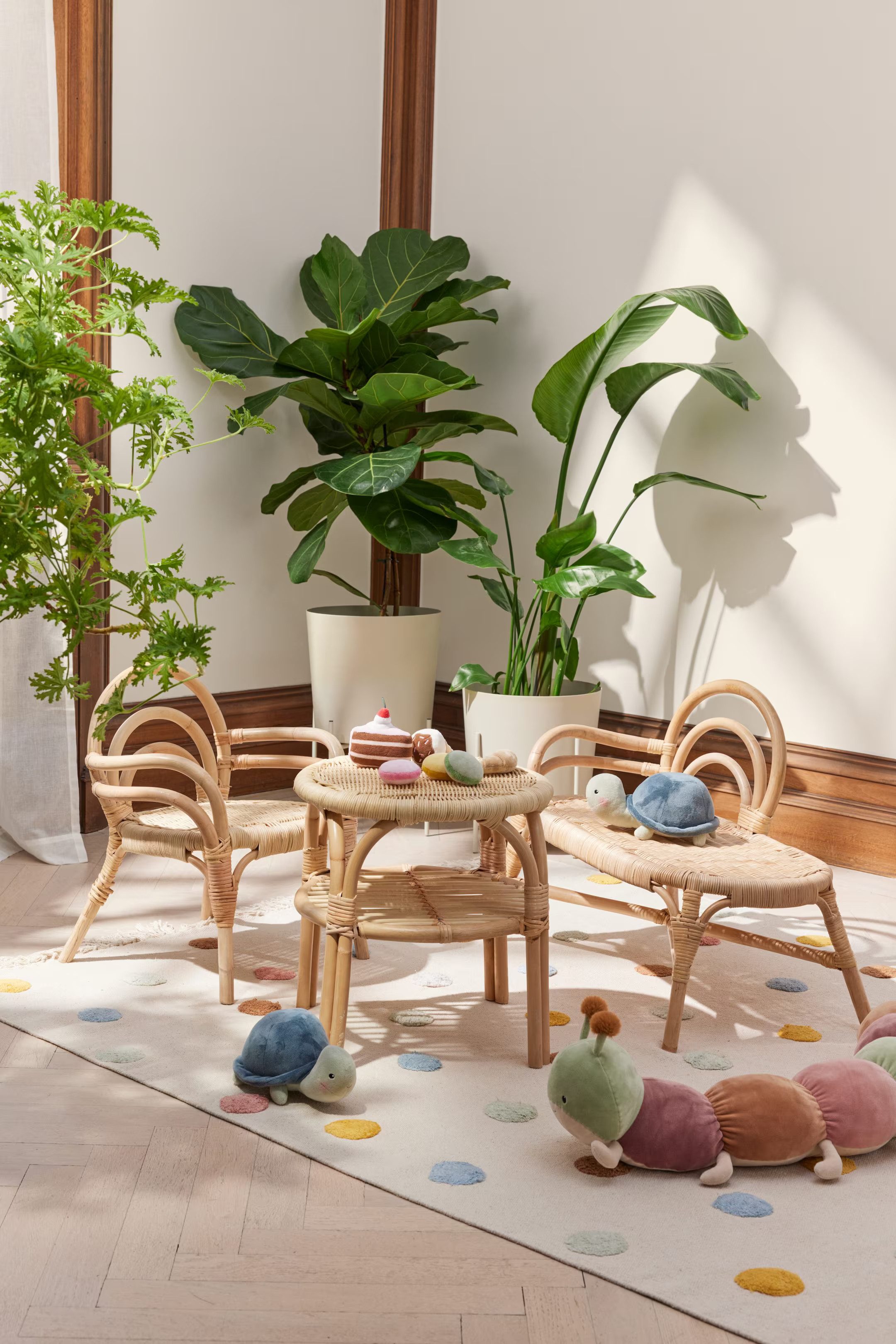 Children's Rattan Side Table | H&M (US + CA)