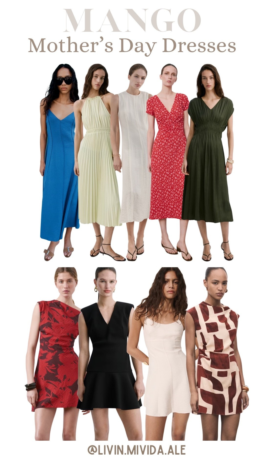 Mother’s day dresses 👗 

#mango #dresses #women

#LTKMothersDay #LTKootd #LTKSeasonal