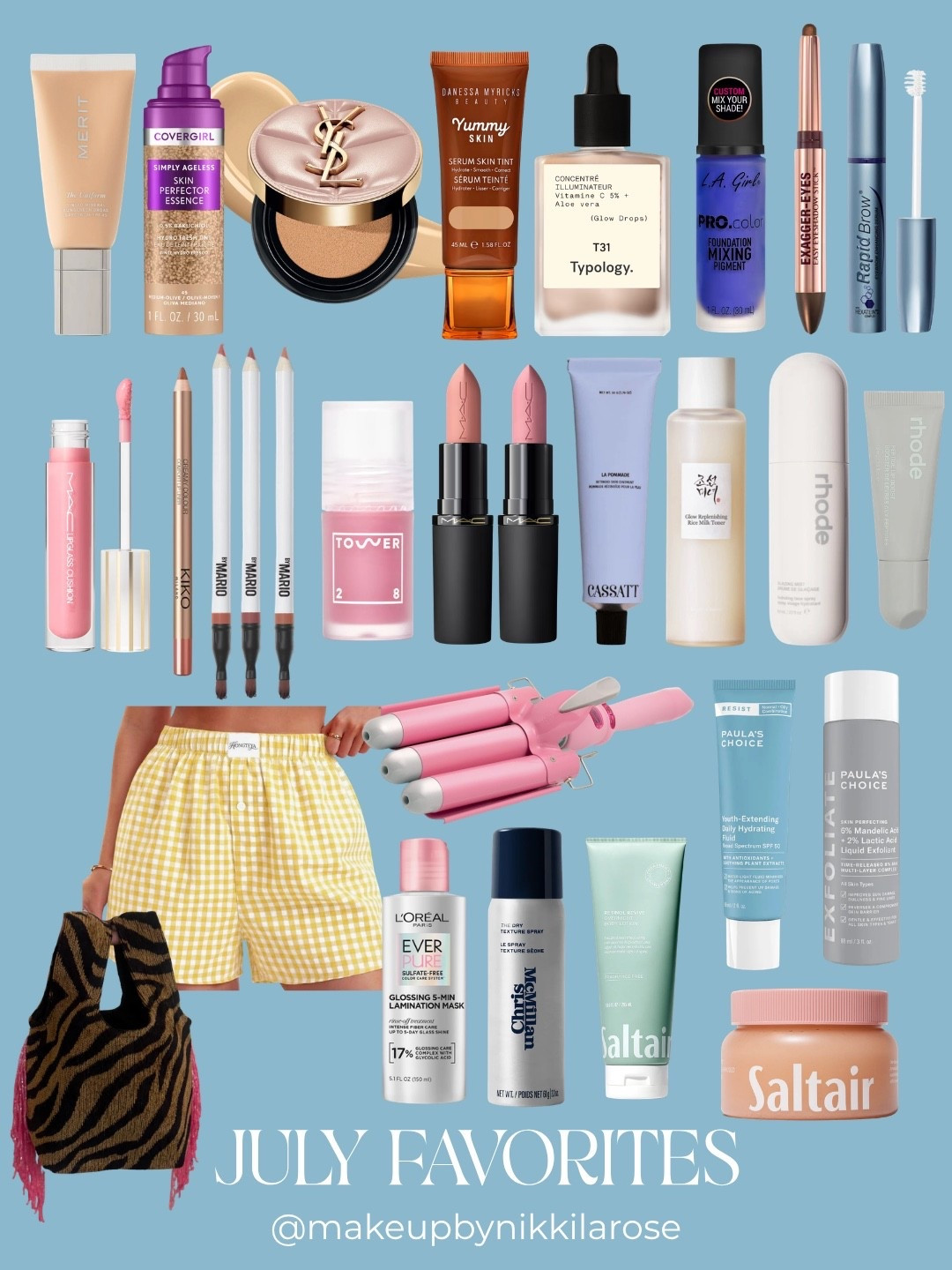 my makeup, skincare, hair & clothing july favorites!

#LTKBeauty