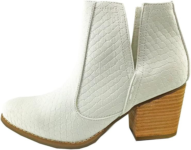 Not Rated Tarim Heeled V-Cut Bootie | Amazon (US)