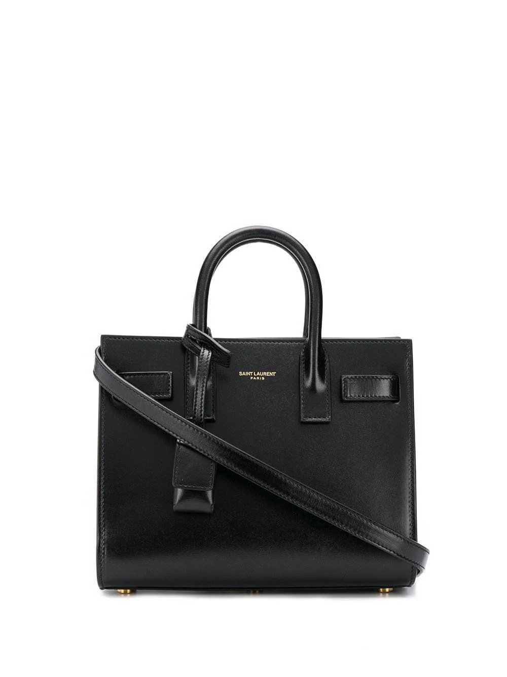 Saint Laurent Women's Ysl Sac De Jour Nano Bag in Nero/Nero | 39203502G9W1000 | LOZURI