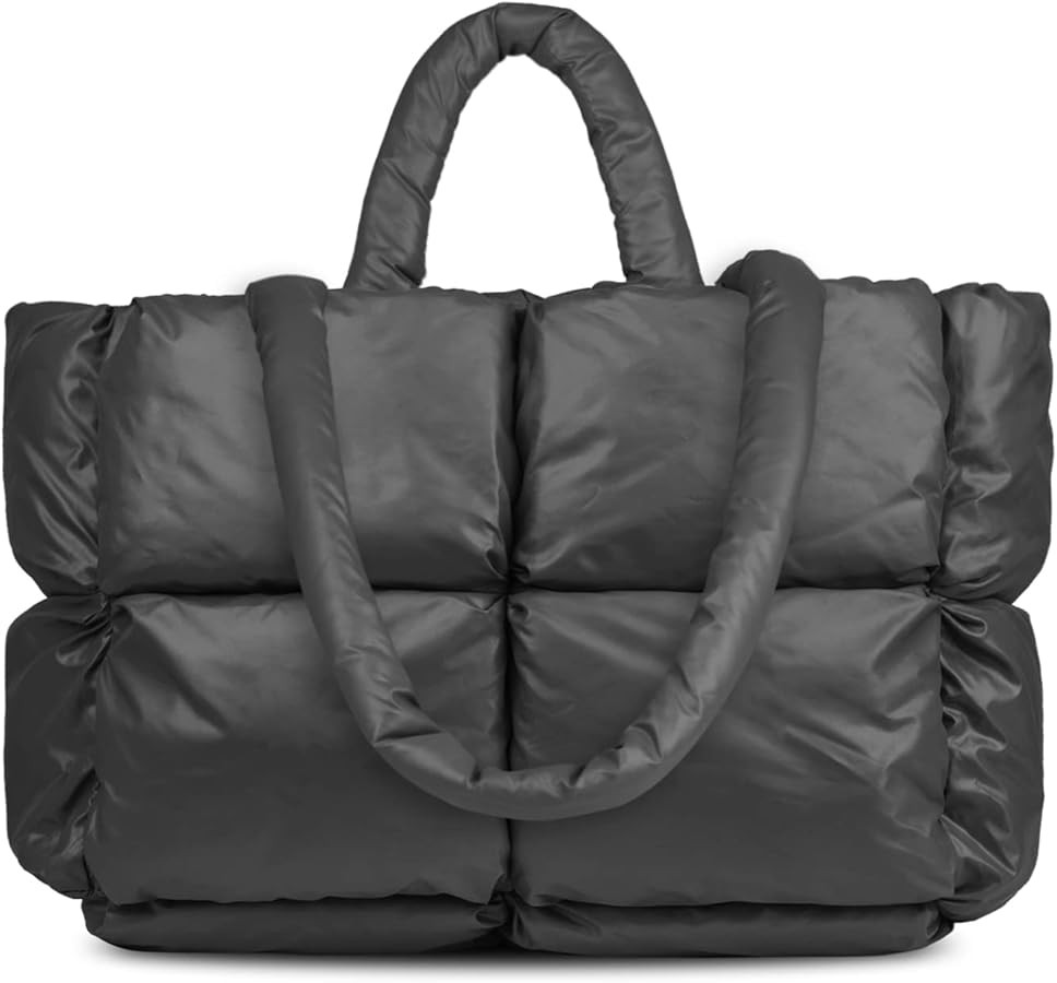 Handbags for women,handbags,Large Puffer Tote Bag, Hobo bags for women，Trendy tote bag | Amazon (US)