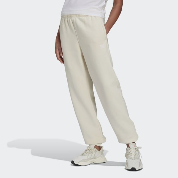 adidas Adicolor Essentials Fleece Joggers - White | adidas US | adidas (US)