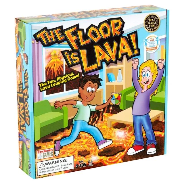 The Original The Floor Is Lava! Game by Endless Games - Interactive Game For Kids & Adults | Walmart (US)