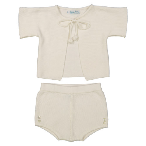 Knit Cardigan and Bloomer Set | Feltman Brothers