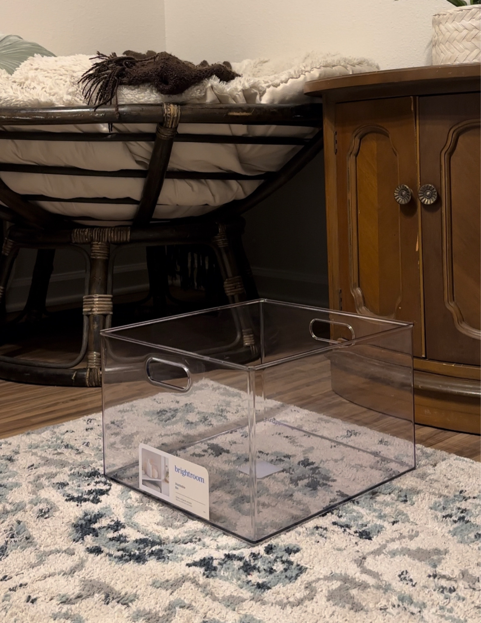 Clear stackable bin for organizing from Brightroom at Target

#LTKFind #LTKhome #LTKfamily