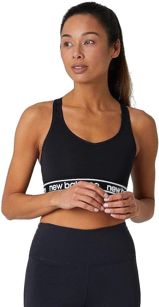 New Balance Women's Pace 2.0 Medium Impact Bra | Amazon (US)