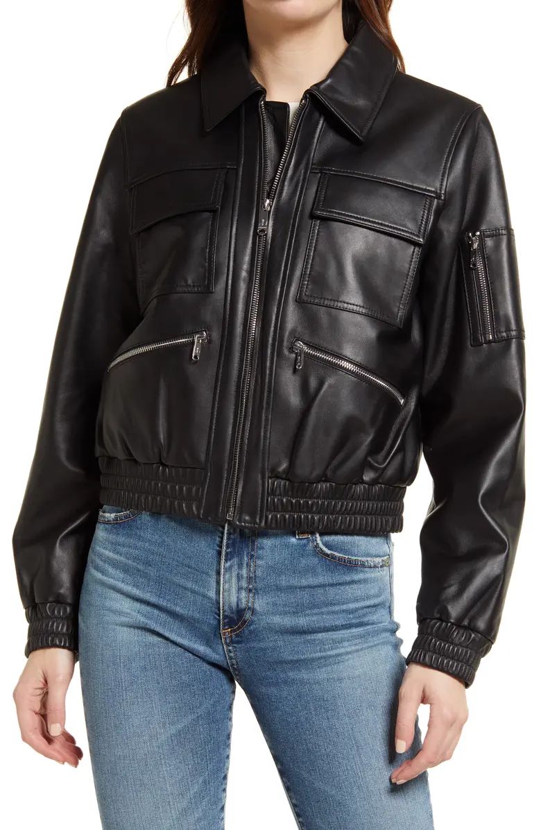 Leather Bomber Jacket | Nordstrom